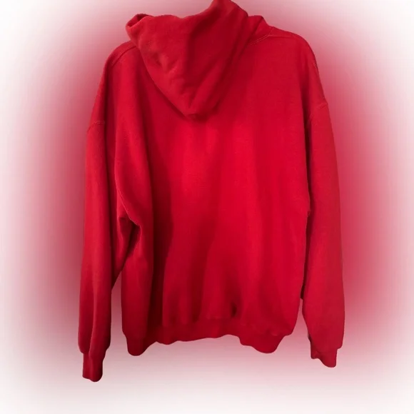 Vintage Wisconsin Badgers Russell Athletic Sweatshirt Hoodie Size XL - Picture 4 of 4